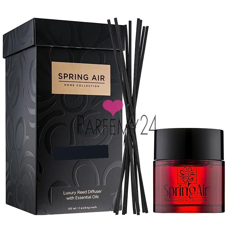 SPRING AIR Luxury Reed Diffusers - aroma difuzér Hug Me 100 ml - POŠKOZENÁ KRABIČKA